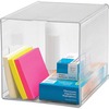 Business Source Clear Cube Storage Cube Organizer 82980